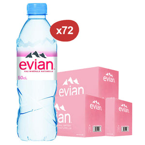 2 cartons Evian ACHETÉS = 1 carton OFFERT (DDM: 22/10/2021)